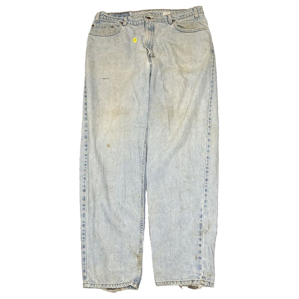 Vtg 1998 USA Levi's 560 Loose Fit Tapered Leg‎ Denim Jeans Size 38x32